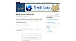 Desktop Screenshot of alhudatalk.com